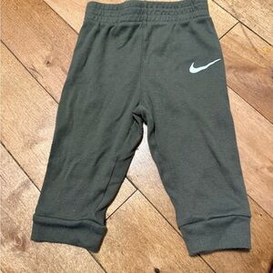 Nike Kids Olive Green Jogger Pants